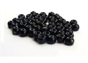 Tungsten Bead black Round